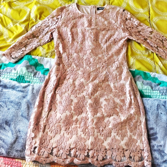 Missguided Lace Sheath Dress - Picture 1 of 8